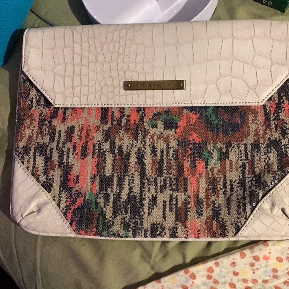 Rachel Roy clutch multicolored